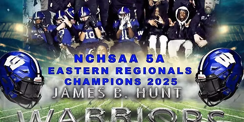 Hunt Football. Send-Off for the 5A Eastern Champs!