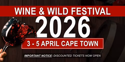 Wine & Wild Festival | Cape Town 2026