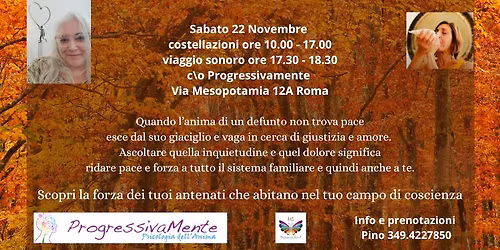 Costellazioni biosistemiche e familiari - Incontro di gruppo