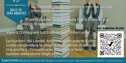 Seconda riunione dei Libristi Anonimi
