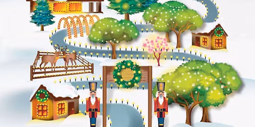 Falconwood Frosty Nights  Christmas Village & Lights