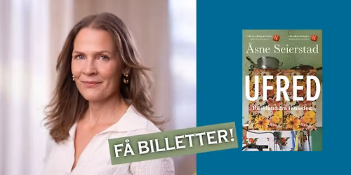 Bokbad med Åsne Seierstad - FÅ BILLETTER IGJEN!