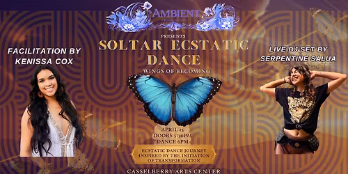 Ecstatic Dance Orlando: Soltar - Wings of Becoming