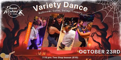 Variety Dance Party - October 23rd (Two Step)