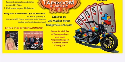 Ride for Autism Poker Run