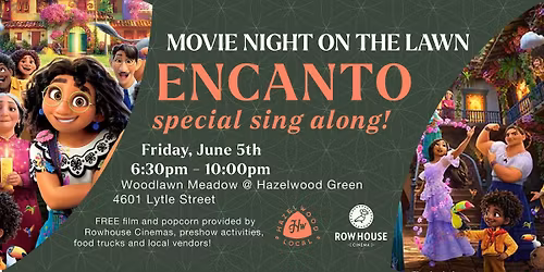 Movie Night on the Lawn: Encanto Sing Along