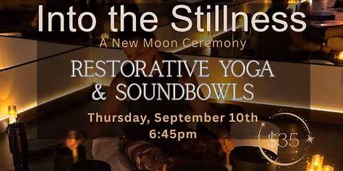 Yoga & Soundbowls Into the Stillness