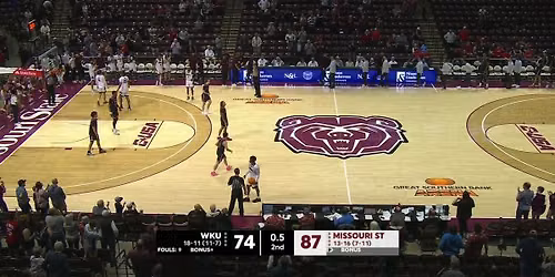 Missouri State Bears at Western Kentucky Hilltoppers Mens Basketball at Diddle Arena