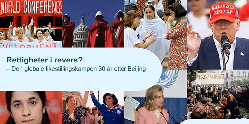 Rettigheter i revers? Den globale likestillingskampen 30 \u00e5r etter Beijing