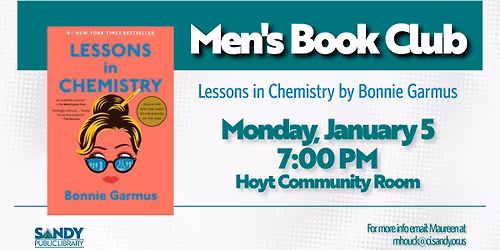 Sandy Library Men's Book Club - January 2026