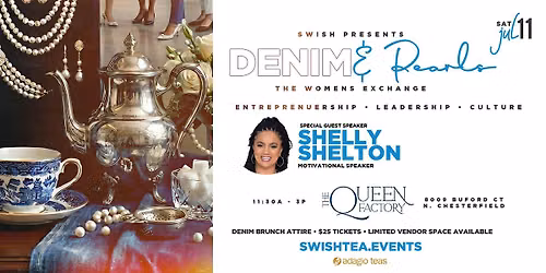 Denim and Pearls-Where Strength Meets grace and Every Women Shines