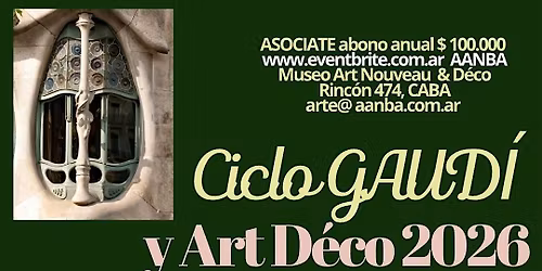 9  EXPERIENCIAS  y Galas en P.BAROLO, Museo Art Nouveau, KAVANAGH, Casal..