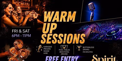 WARM UP SESSIONS