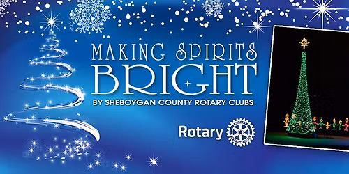 Opening Night at Sheboygan Rotary's Making Spirits Bright Holiday Light Show