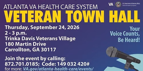 Quarterly Veteran Town Hall