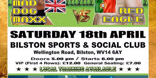 PWL Wrestling in Bilston 
