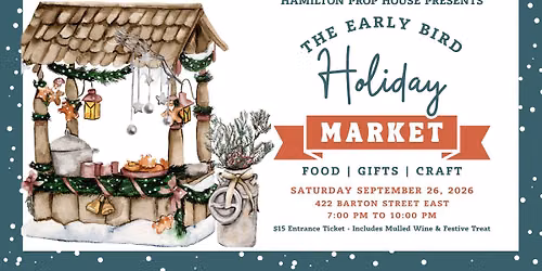 The Early Bird Holiday Market @ HPH
