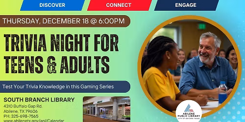 Trivia Night: Holiday Favorites (South Branch)