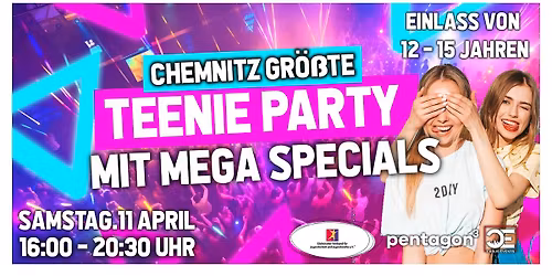 Chemnitz gr\u00f6\u00dfte TEENIEPARTY im pentagon3 Chemnitz