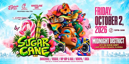 SUGAR CANE: CARIBBEAN F\u00eate | FREE with RSVP