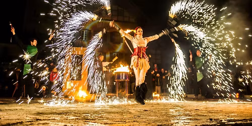 B\u00f4 No\u00ebl - Spectacle de feu d\u00e9ambulatoire