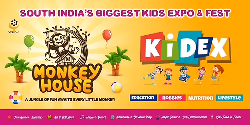 Monkey House-Kidex Expo @ Jayamahal Palace