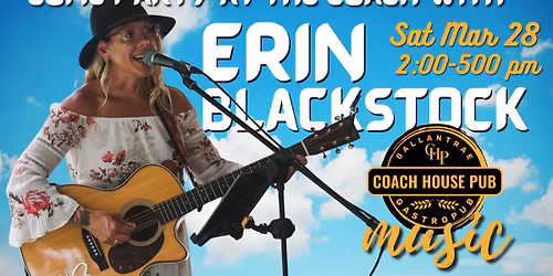 Erin Blackstock at the Coach House Pub