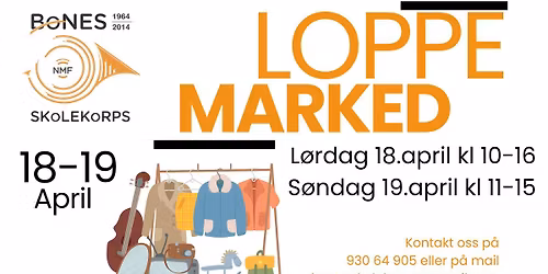 Loppemarked B\u00f8nes skolekorps