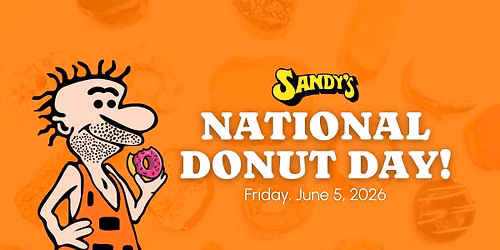 Celebrate National Donut Day with Sandy's!