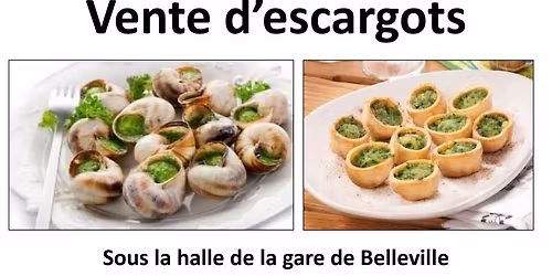 Vente d'escargots