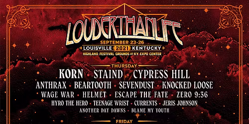 Louder Than Life Festival - Saturday at Highland Festival Grounds at Kentucky Exposition Center