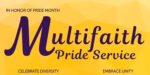 Multifaith Pride Service