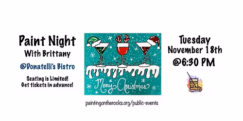 Paint Night at Donatelli's Bistro