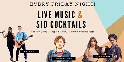 $10 Cocktails & Live Music at Russo Estate