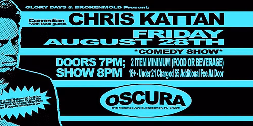 Chris Kattan with Donnie Stopa at Oscura in Bradenton FL