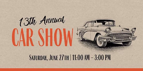 13th Annual Car Show