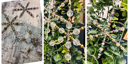 Beaded Snowflakes \u2744\ufe0f