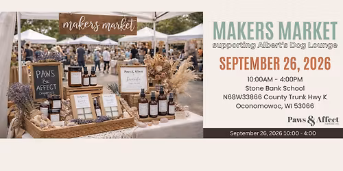 Paws & Affect Makers Market
