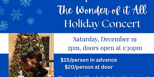 Christopher Westfall's "The Wonder Of It All" Holiday Concert