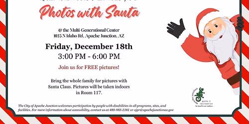 Photos with Santa