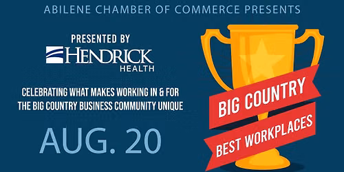 2026 Big Country Best Workplace Awards presented by Hendrick Health