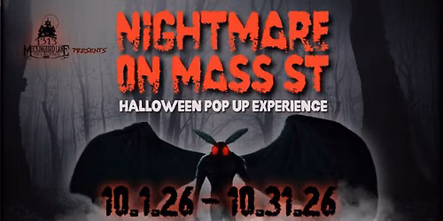 1313 Mockingbird Lane Presents: Nightmare on Mass Street Halloween Pop Up at Lucia 2026