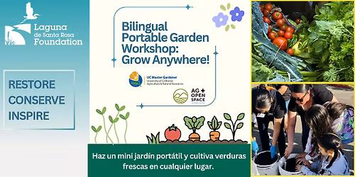 Bilingual Portable Container Garden Workshop: Grow Anywhere!
