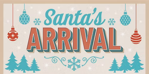 Santa's Arrival at Southridge Mall