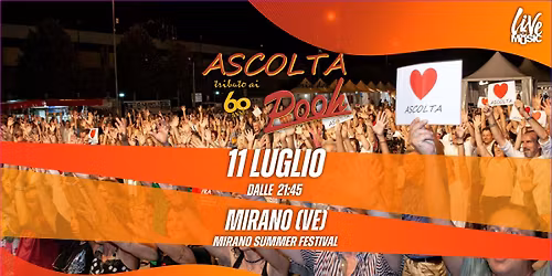 \ud83d\udc9b ASCOLTA - Mirano (VE) \ud83d\udc9b