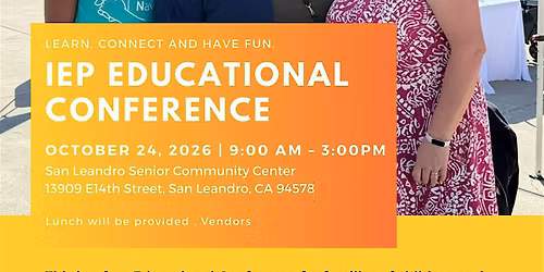 IEP Educational Conference (In Person)