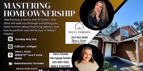 Mastering Homeownership: Down Payment Assistance Class