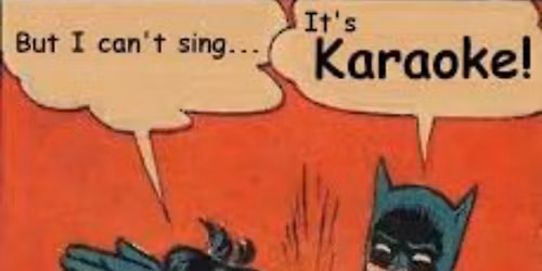 Christmas dinner and karaoke 