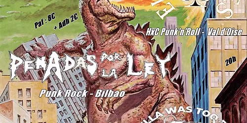 GODZILLA WAS TOO DRUNK TO DESTROY TOKYO + PENADAS POR LA LEY + EIGHT OF SPADES