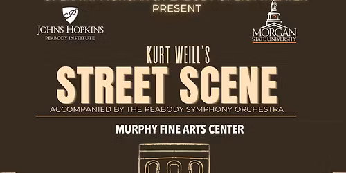 Street Scene - an opera by Kurt Weill